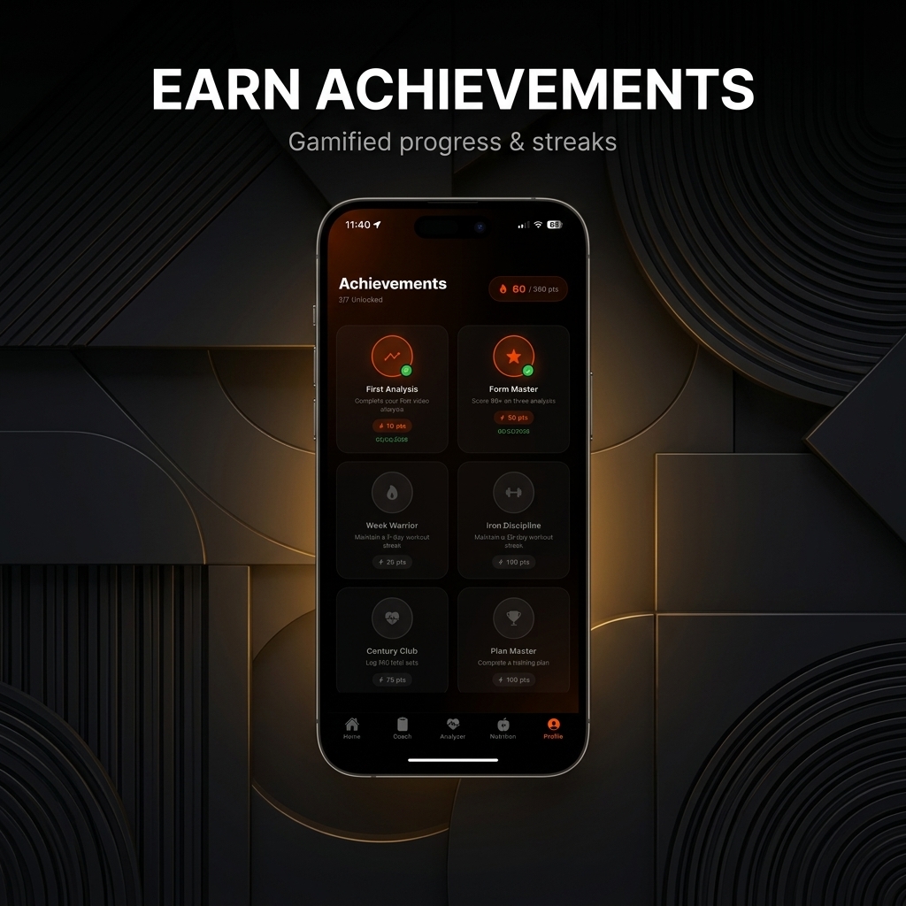 IronCoach gamification
